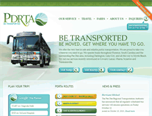 Tablet Screenshot of pdrta.org